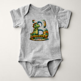 ✨ “Believe in Yourself” Baby Jersey Bodysuit 👶💚 T Shirt