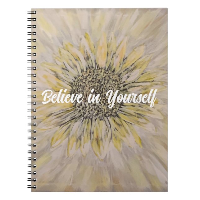 Believe in Yourself Journal Anteckningsbok (Framsidan)