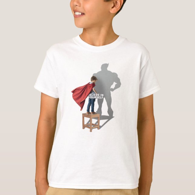 Believe In Yourself T Shirt (Framsida)