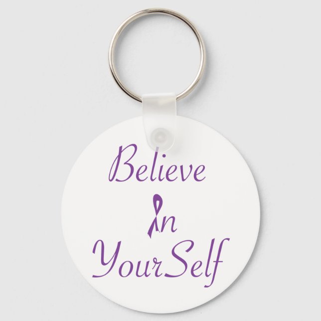BELIEVE-IN-YOURSSELF.png Nyckelring (Framsida)