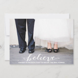 Believe. Julkort