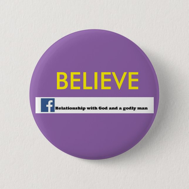 Believe knäppas knapp (Framsida)