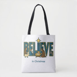 Believe Nativity  Tygkasse