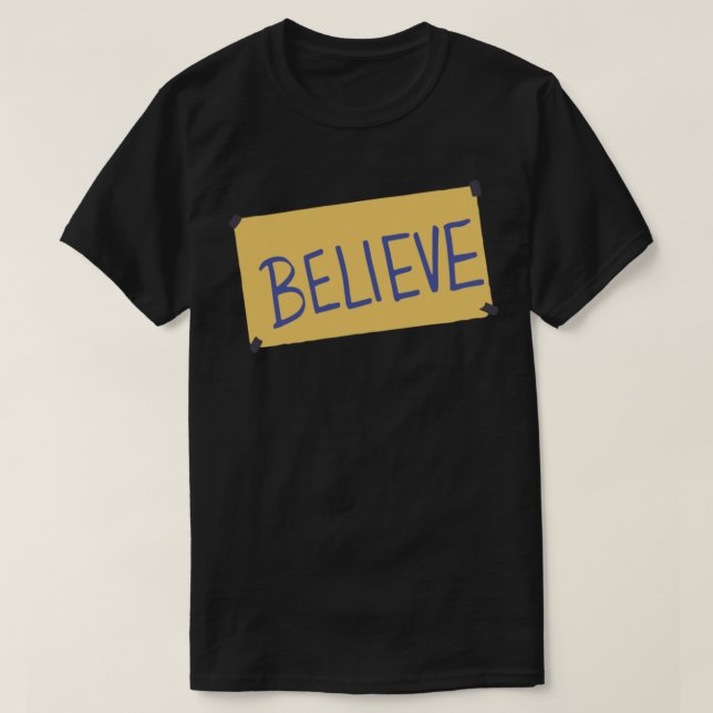 believe-ted Classic T-Shirt (Design framsida)