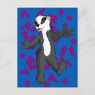 Belinda Badger Vykort
