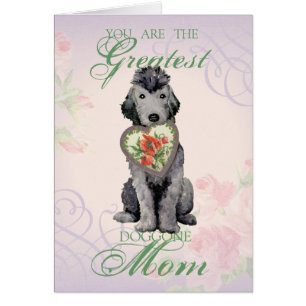 Belington Terrier Heart Mamma Greeting Card Hälsningskort
