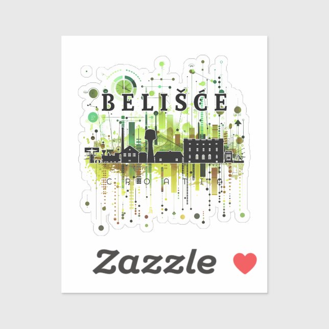 Belišće Croatia Klistermärken (Ark)