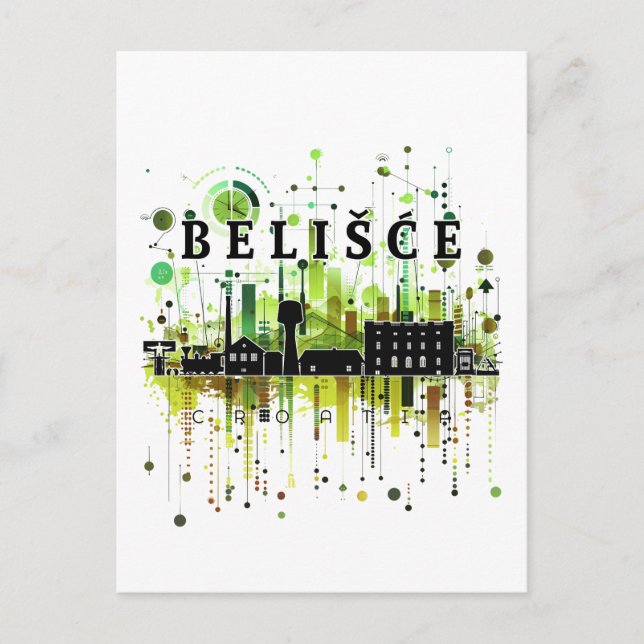 Belišće Croatia Vykort (Framsida)