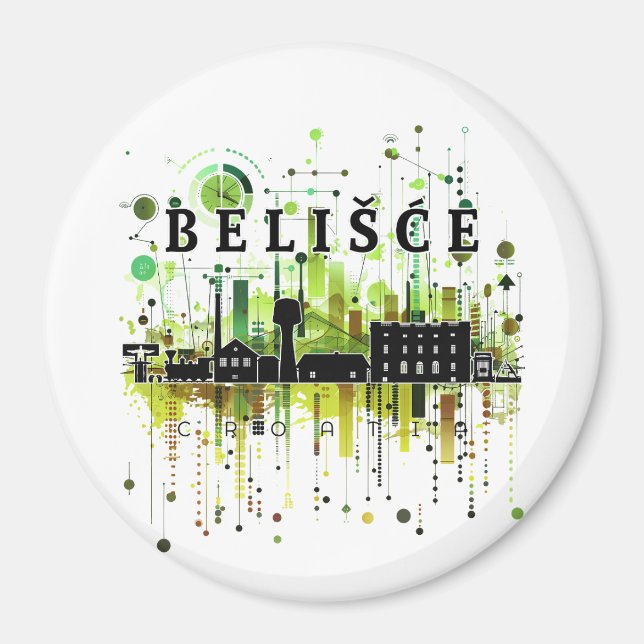 Belišće Kroatien Magnet (Framsidan)
