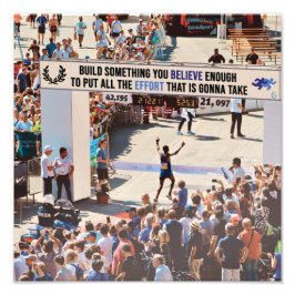 Belive enough to put all the effort fototryck