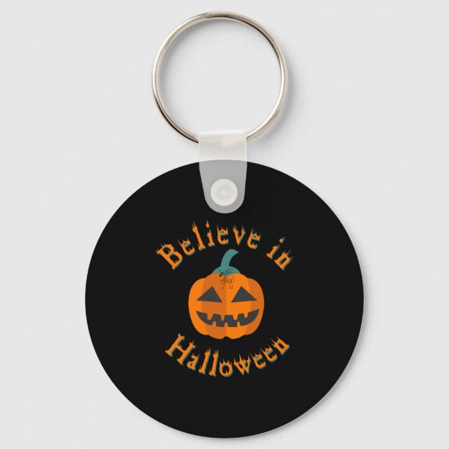 Belive i Halloween Nyckelring (Framsida)