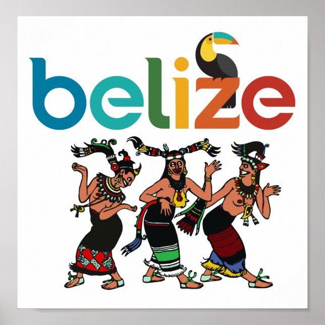 BELIZE 1 POSTER (Framsidan)