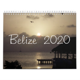 Belize - 2020 års kalender