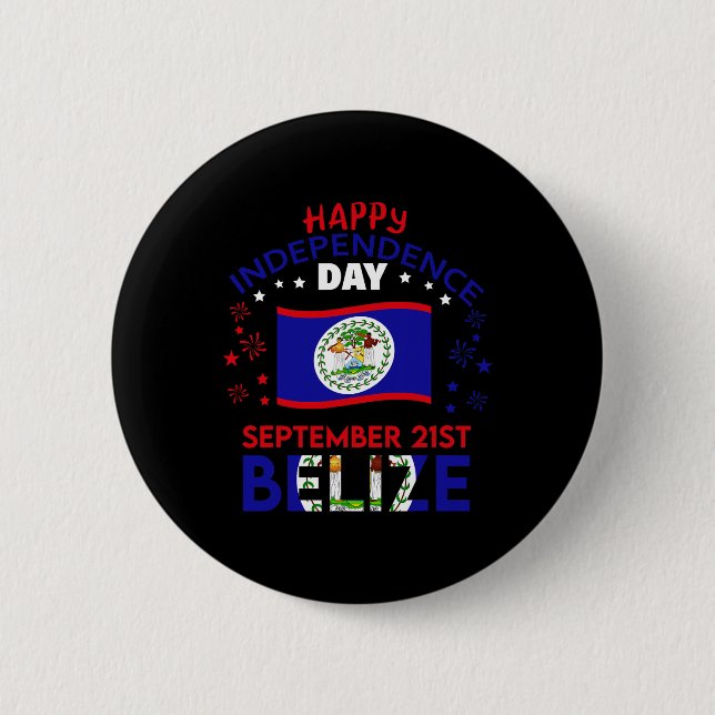 Belize 43:e Independence day Belize-Pridet Knapp (Framsida)