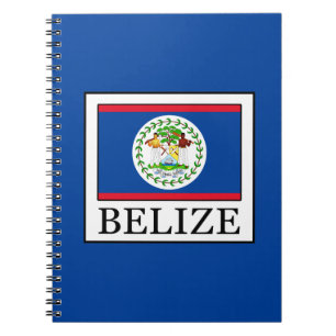 Belize Anteckningsbok Med Spiral