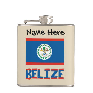 Belize Belizeansk Flagga Personlig Fickplunta