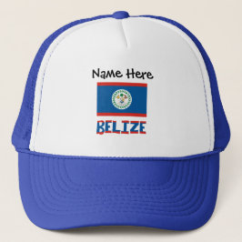 Belize Belizeansk Flagga Personlig  Keps