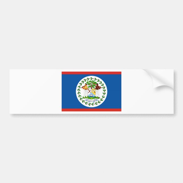 Belize Bildekal (Framsidan)
