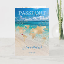 Belize Bröllop Destinationspass Karta QR-kod