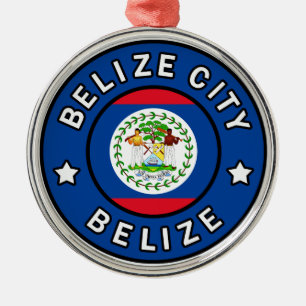 Belize City Belize Julgransprydnad Metall