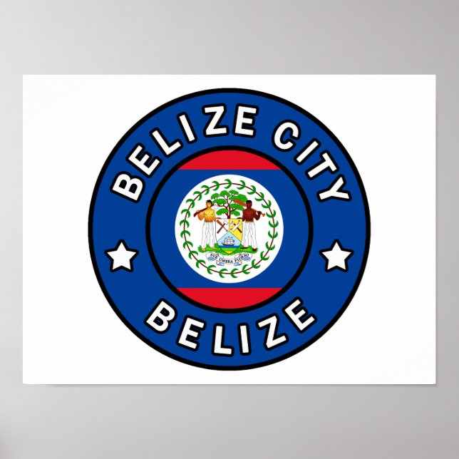 Belize City Belize Poster (Framsidan)