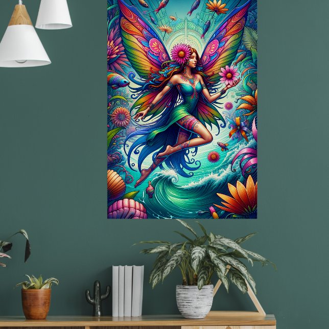 Belize Fairy Poster (Vardagsrum 1)