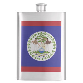 Belize flagga fickplunta