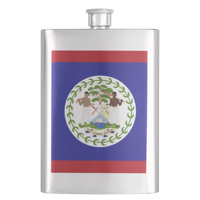 Belize flagga fickplunta (Framsidan)