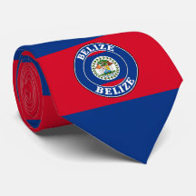 Belize Flagga Halsduk, Stylish Belize Bandana.