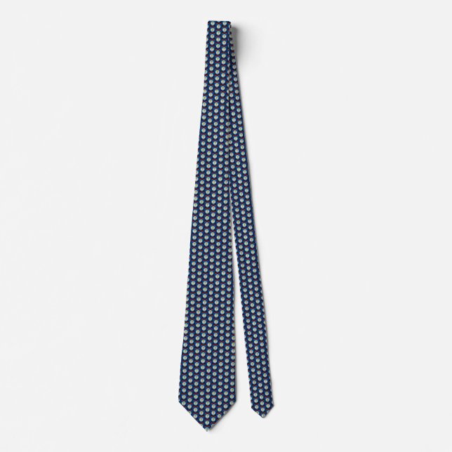 Belize Flagga Hearts Tie Slips (Framsida)