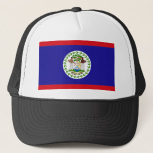 Belize Flagga Keps