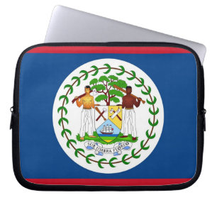 Belize Flagga Laptop sleeve