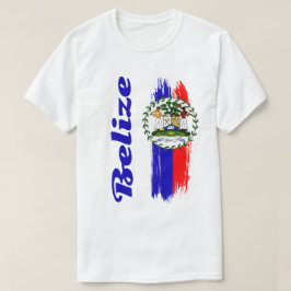 Belize Flagga T Shirt