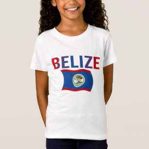 Belize flagga - Tri-Färg Tröja