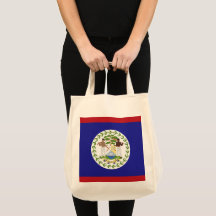 Belize flagga