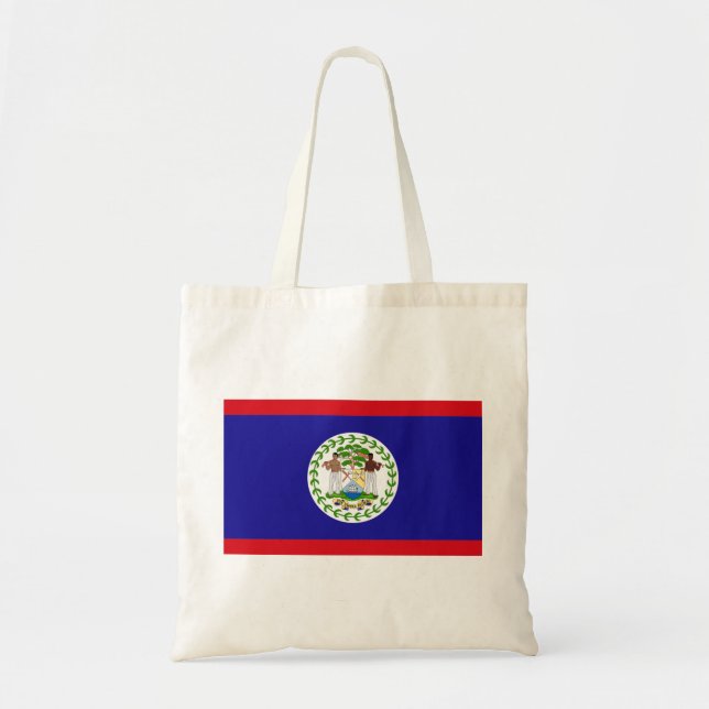 Belize Flagga Tygkasse (Framsidan)