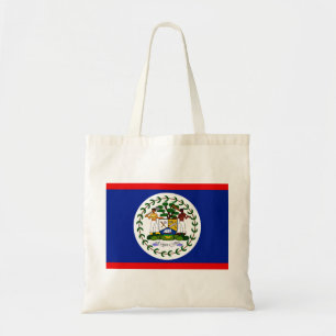 Belize flagga tygkasse