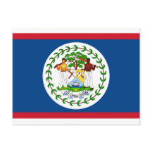 Belize Flagga