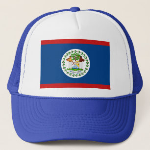 Belize flaggahatt keps