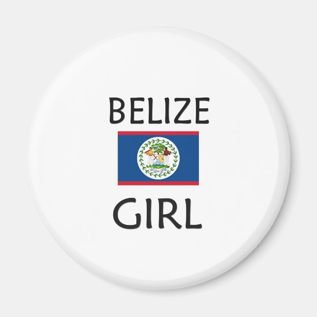 BELIZE GIRL MAGNET (Framsidan)
