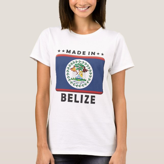 Belize gjorde t-shirt (Framsida)