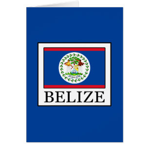 Belize Hälsningskort