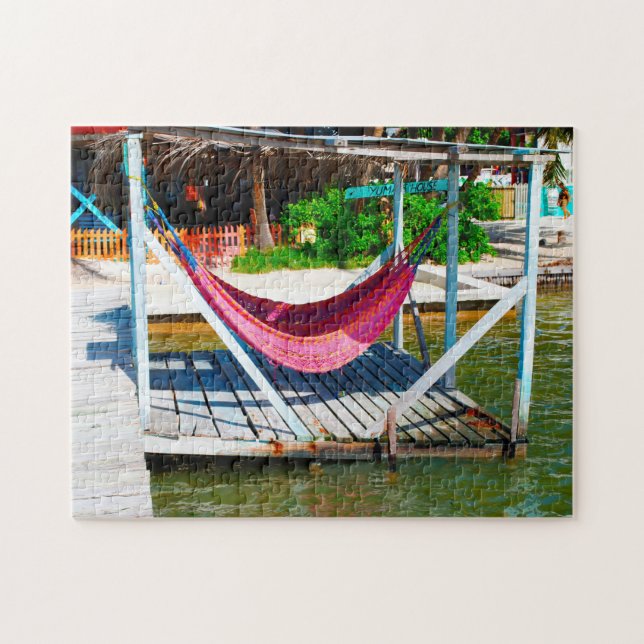Belize Hammock på Warf Pussel (Horisontell)