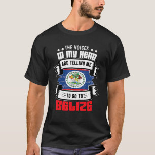 Belize i mitt huvud t shirt