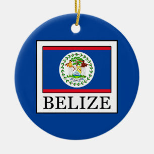 Belize Julgransprydnad Keramik