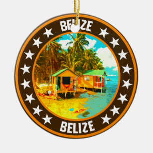 Belize Julgransprydnad Keramik