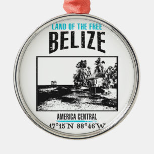 Belize Julgransprydnad Metall