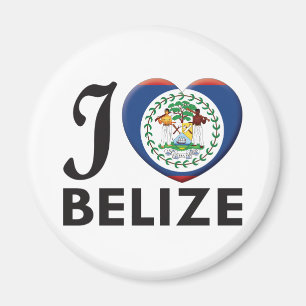 Belize kärlek magnet