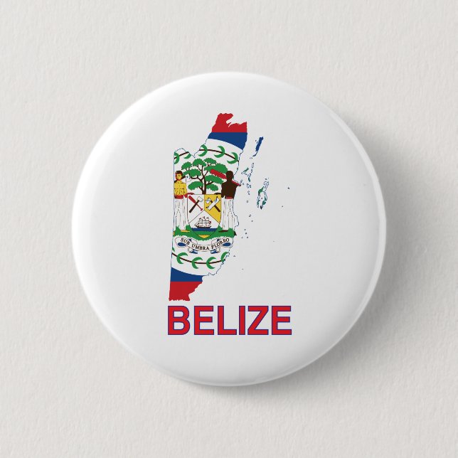 Belize Karta Knapp (Framsida)