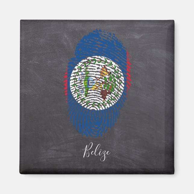 Belize Magnet (Framsidan)